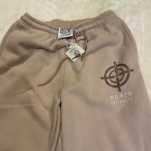 Brand New Name Collective Sweat Pants with Rhinestone Design